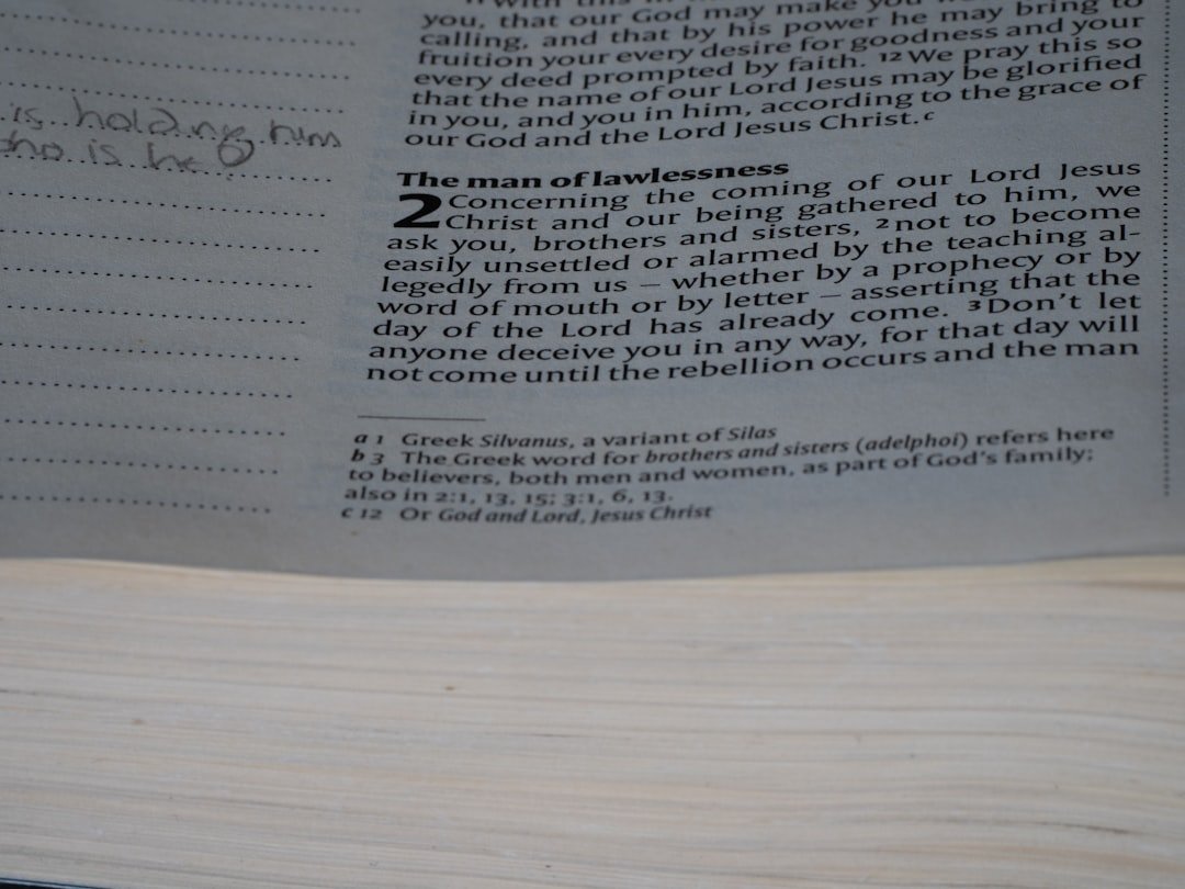 Photo legal contract